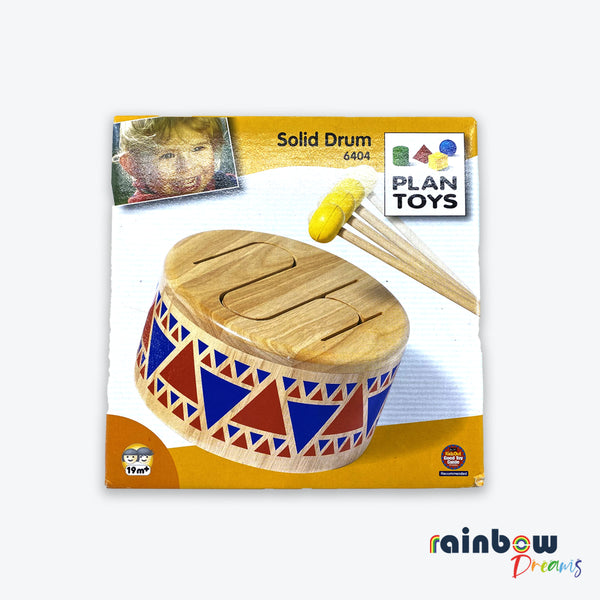 Plan Toys Solid Drum 6404 – Rainbow Dreams1