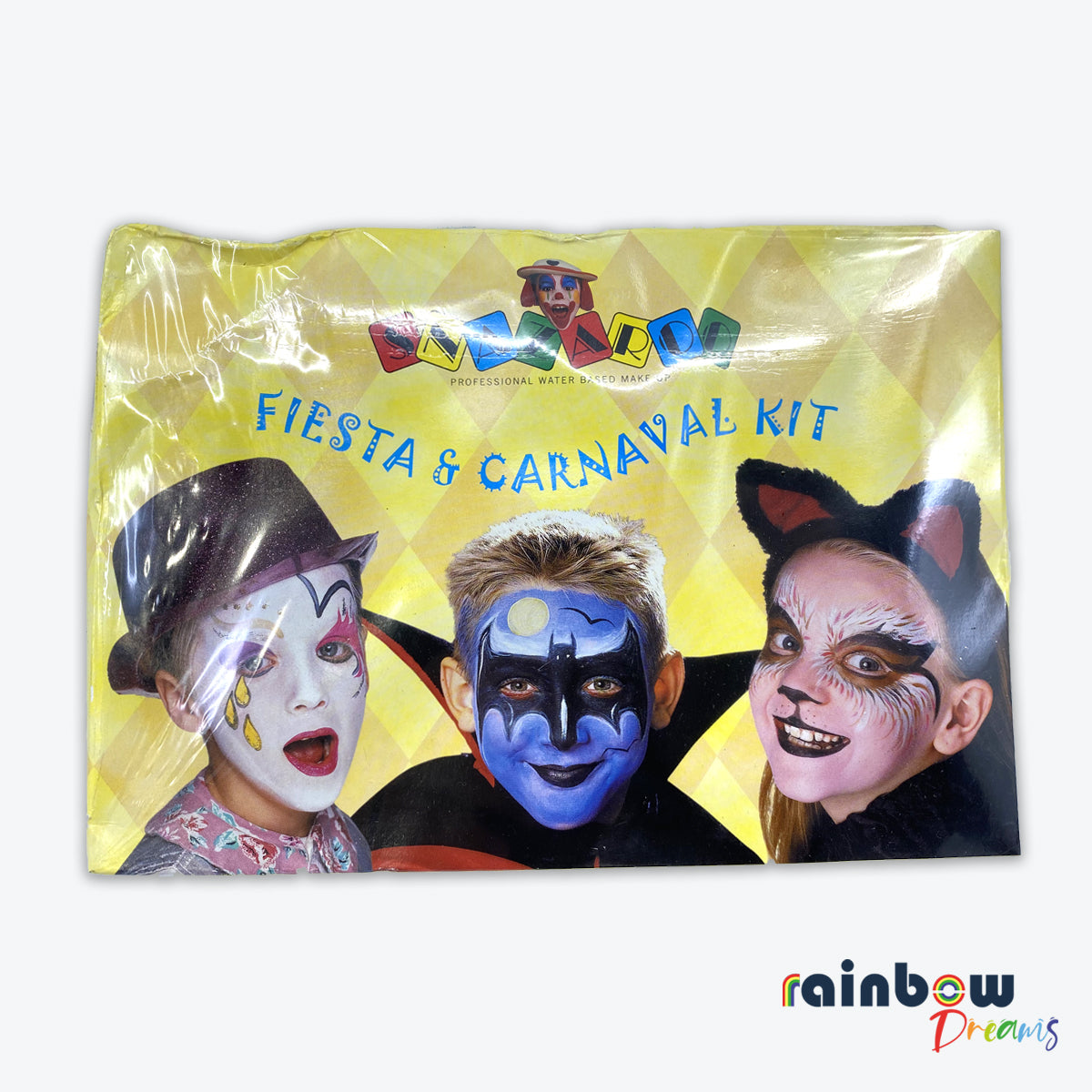 Fiesta & Carnaval Professional Water Base Make up Kit