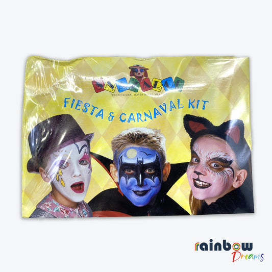 Fiesta & Carnaval Professional Water Base Make up Kit