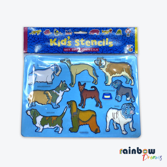 Kids Stencils Set of 2 Stencils