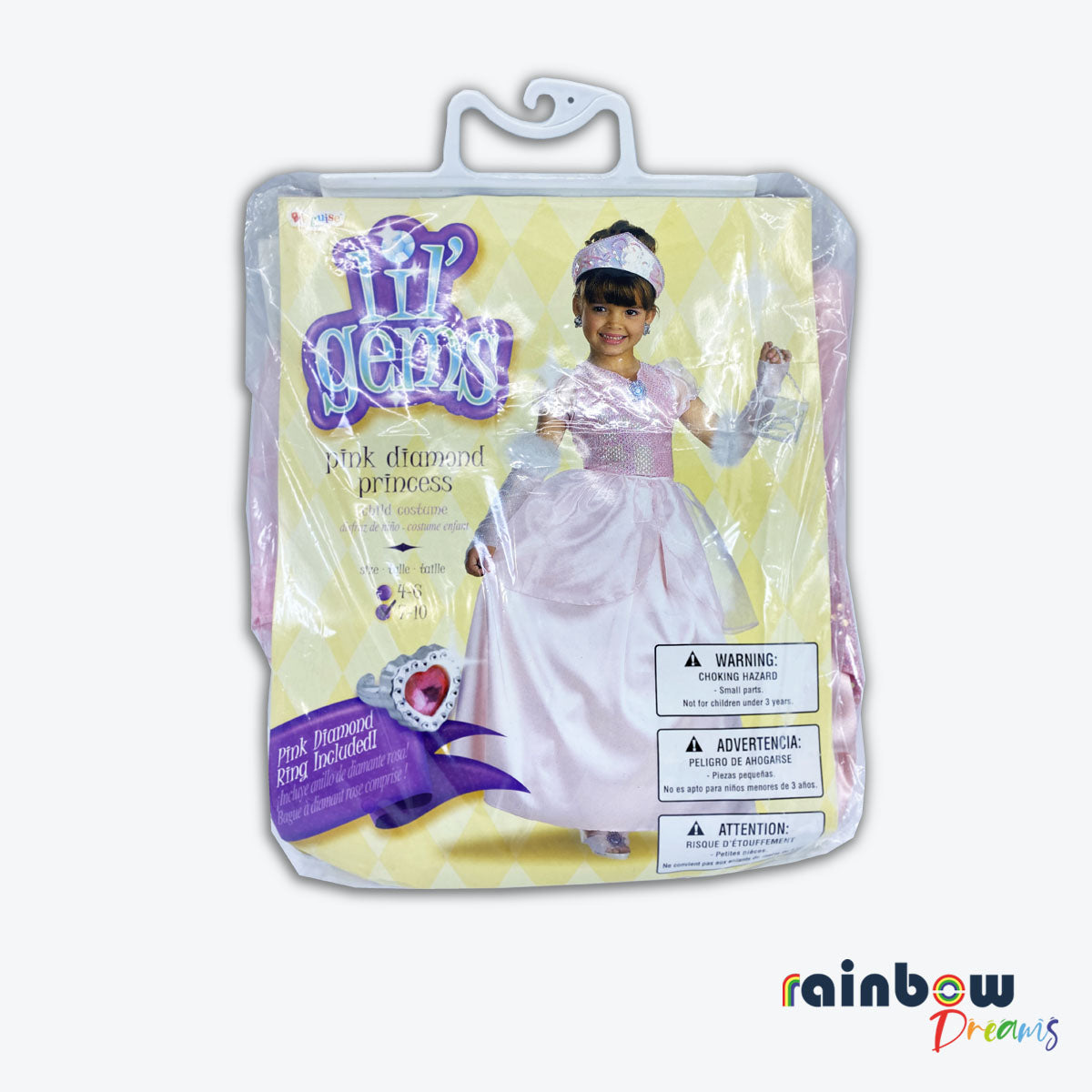 Pink diamond Child princess Costume