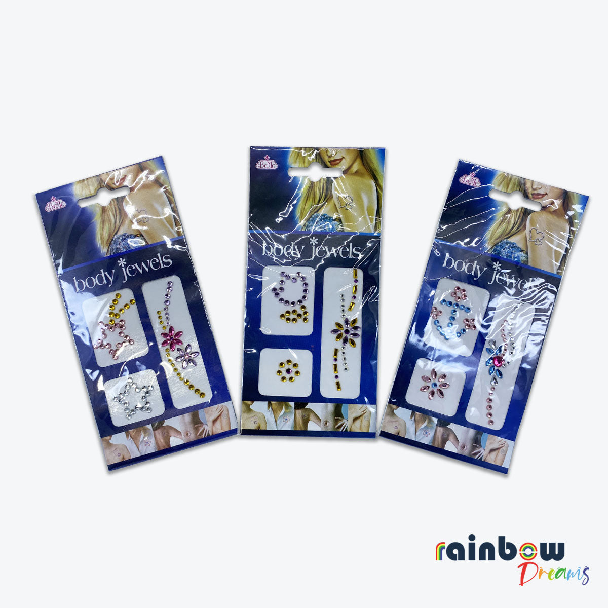 Set Of 3 Body Jewels