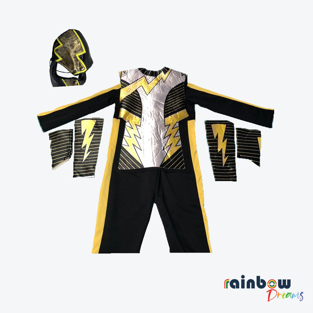 Electrovolt Ninja Red Fire Ninja Deluxe Boys Costume