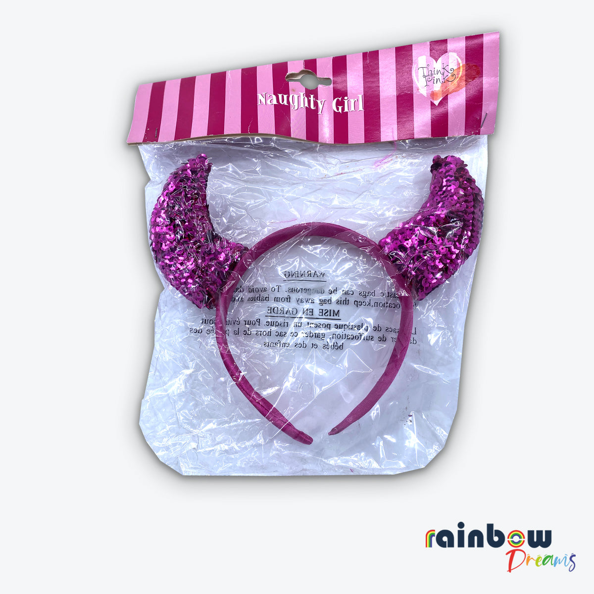 Handmade Vintage Naughty Girl Hairband