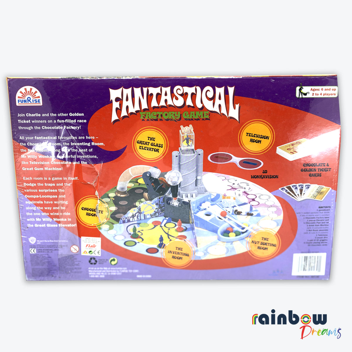 Charlie And The Chocolate Fantastical Factory Board Game