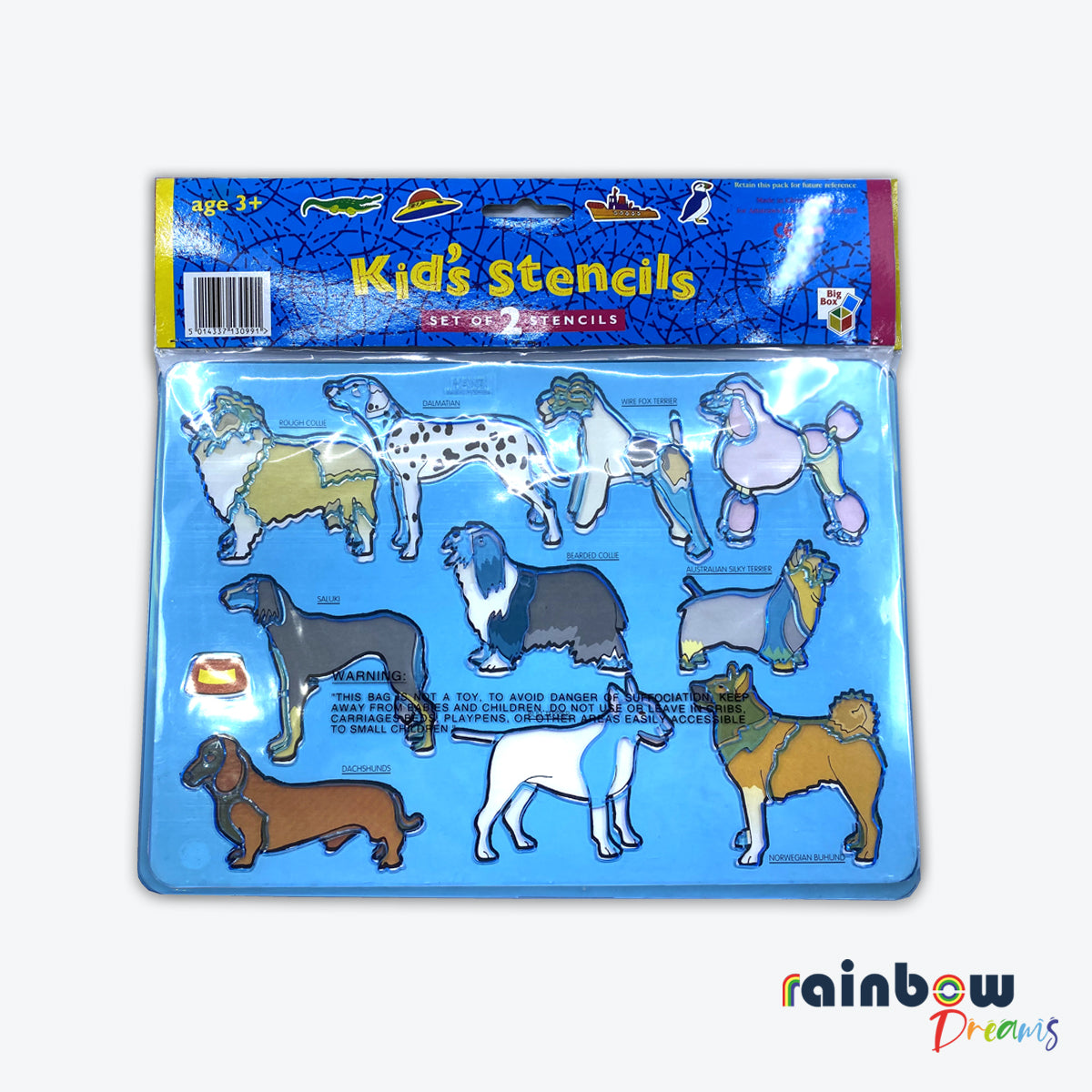 Kids Stencils Set of 2 Stencils
