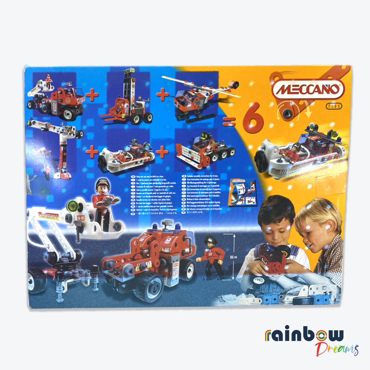 MECCANO CITY 7105 - FIRE TRUCK