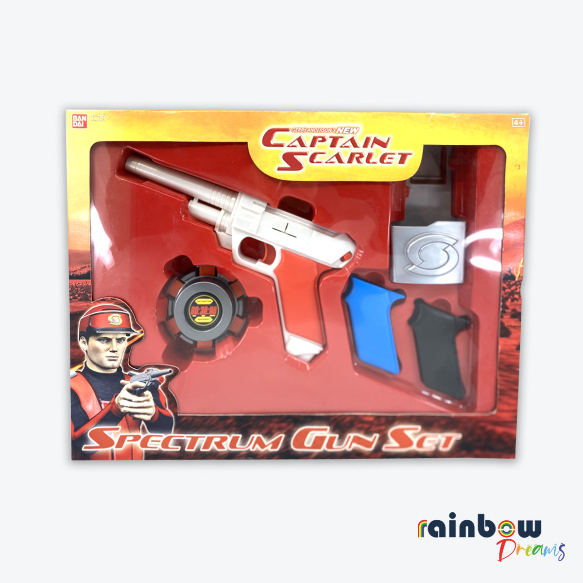 Vintage Captain Scarlett Spectrum Gun Set