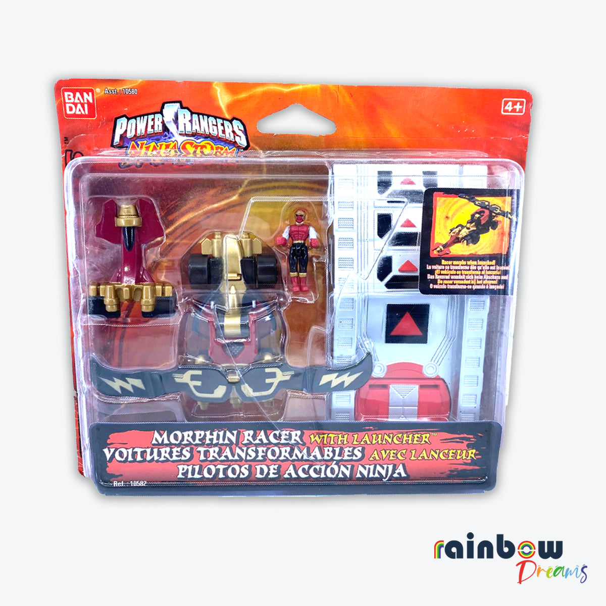 Power Rangers Ninja Storm Morphin Racer with Launcher