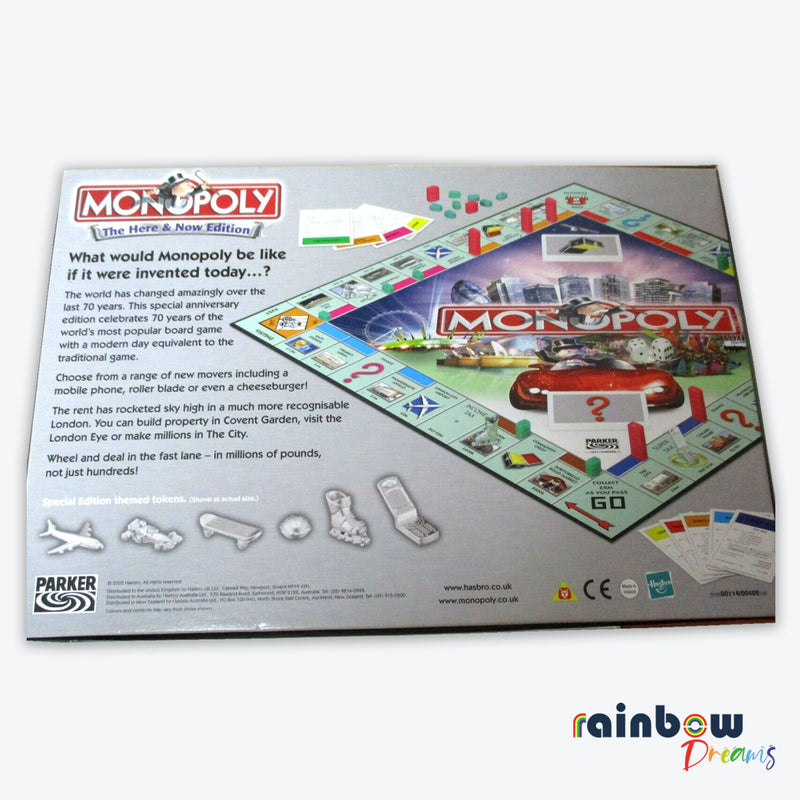 Monopoly Board Game - Here & Now Limited Edition