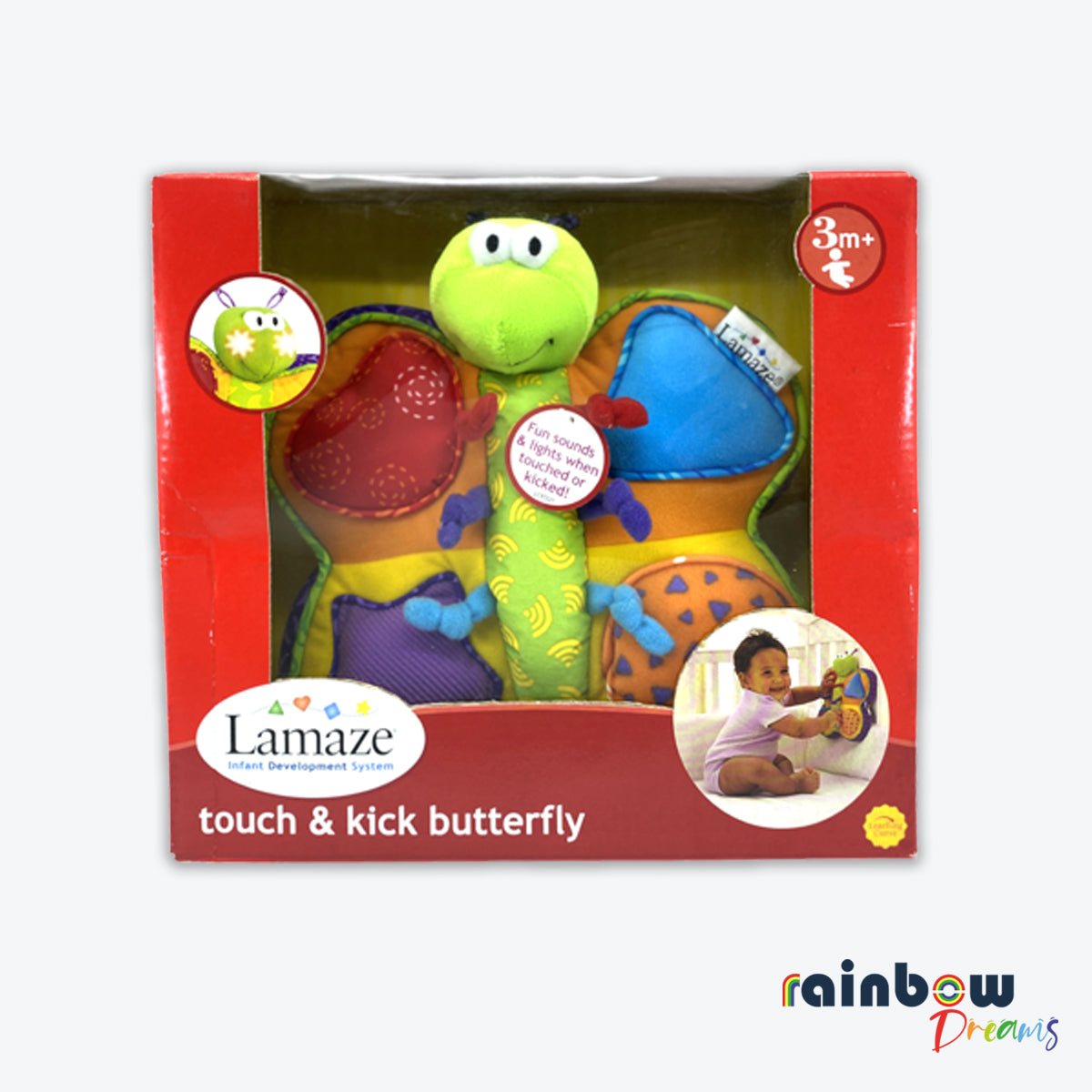 Lamaze Touch & Kick Butterfly Baby Toy