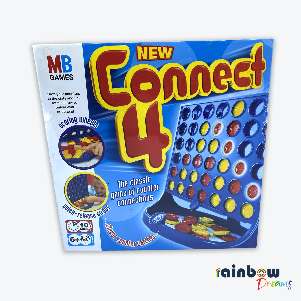 Connect 4 Board Game MB Games