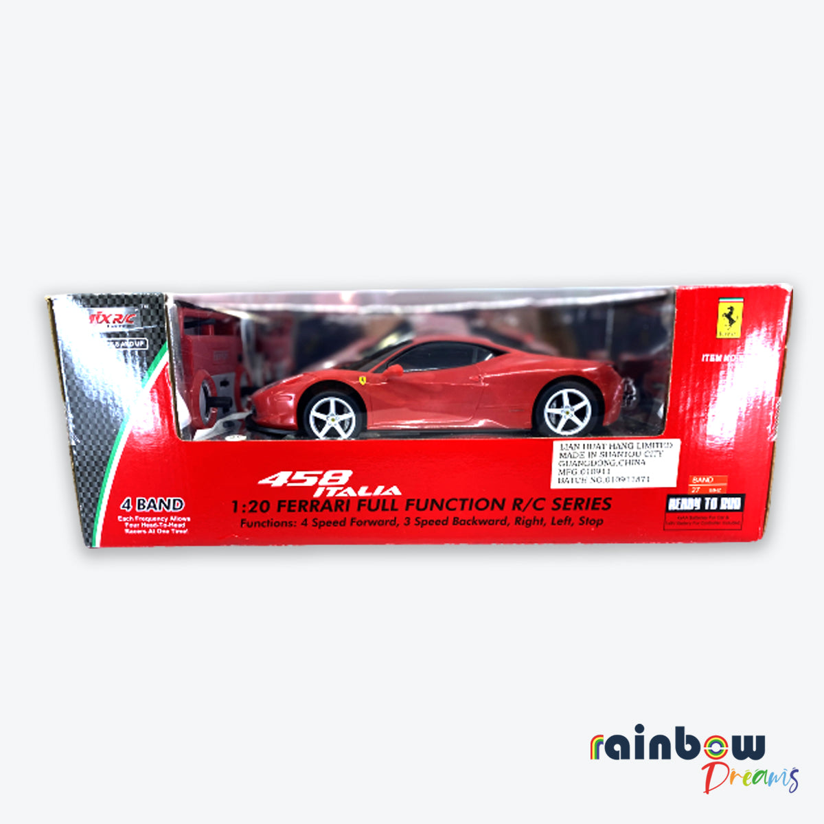 458 Italia 1:20 Ferrari Full Function R/C Series