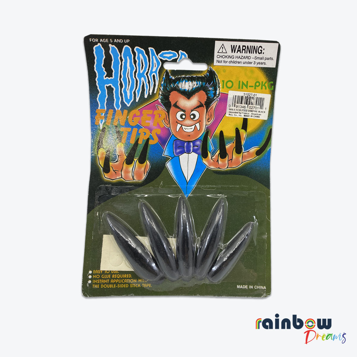 DELUXE HORROR FINGER TIPS COSTUME ACCESSORY