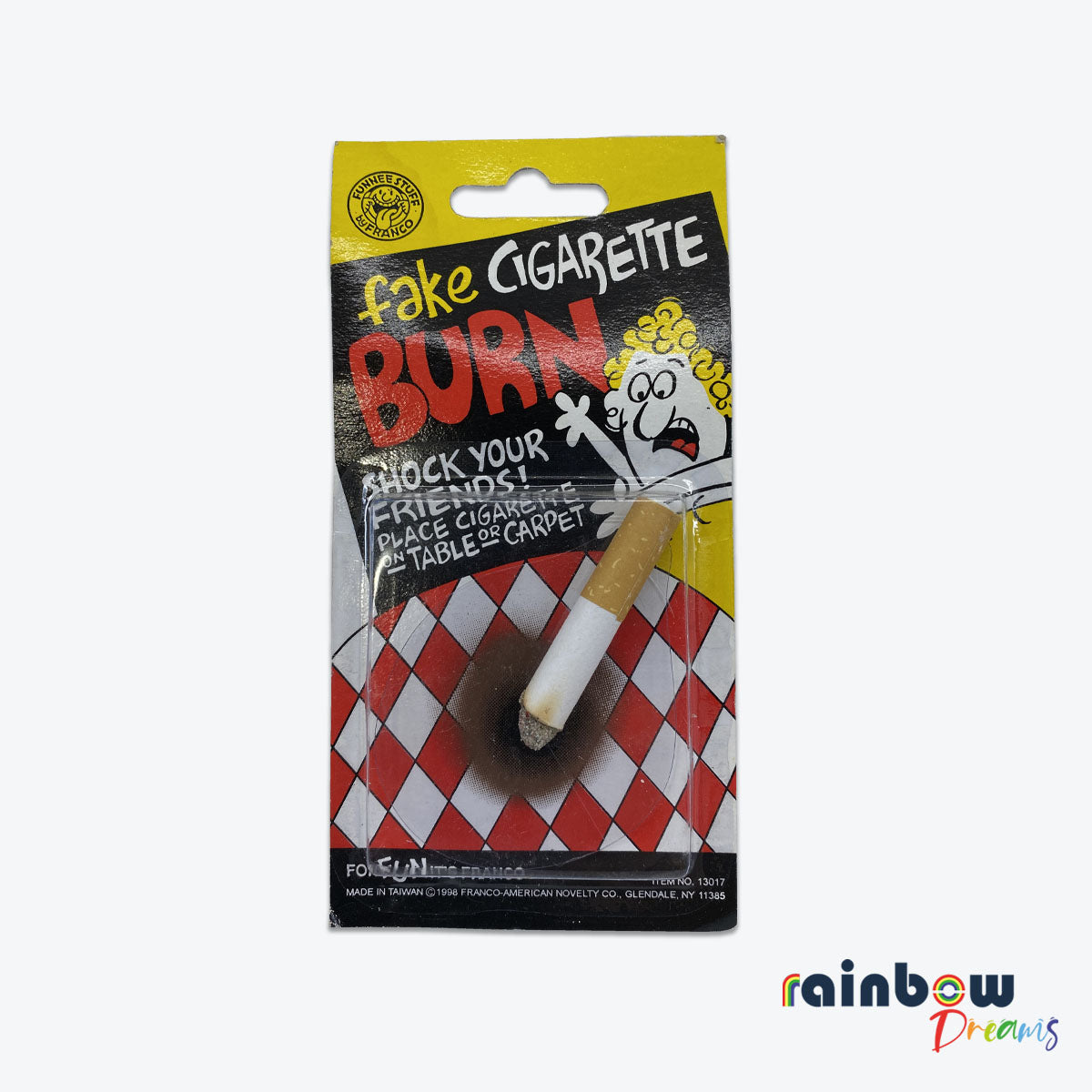 Fake cigarette Burn looks like real