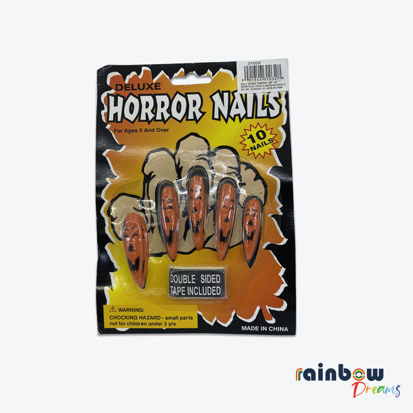 DELUXE HORROR NAILS COSTUME ACCESSORY