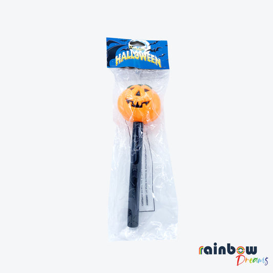 NEON ORANGE SKULL MAGIC WAND