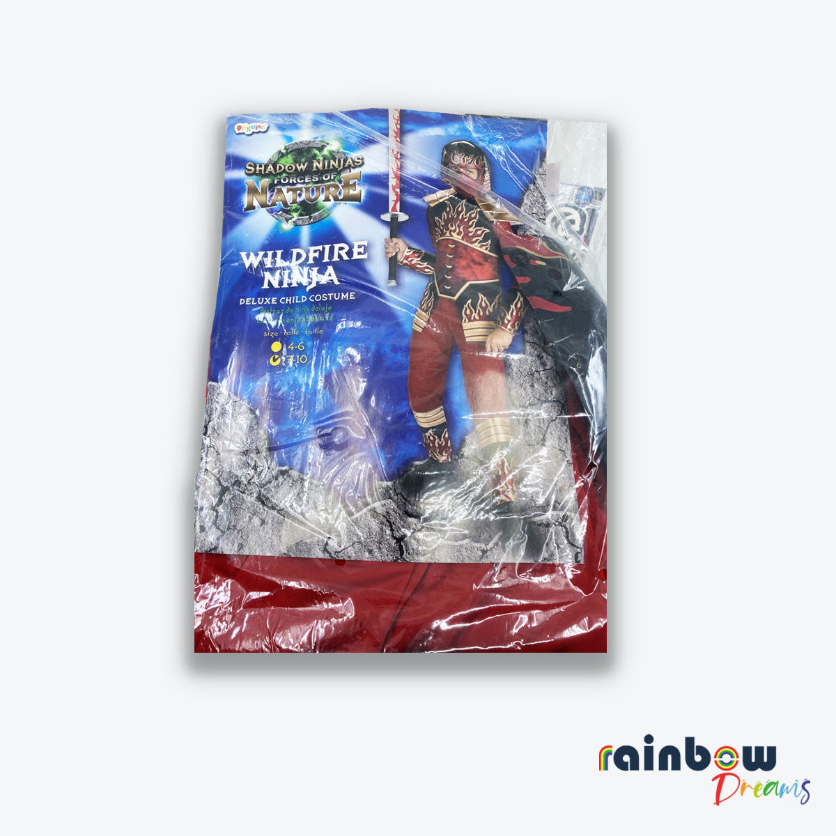 Wildfire Ninja Deluxe Child Costume